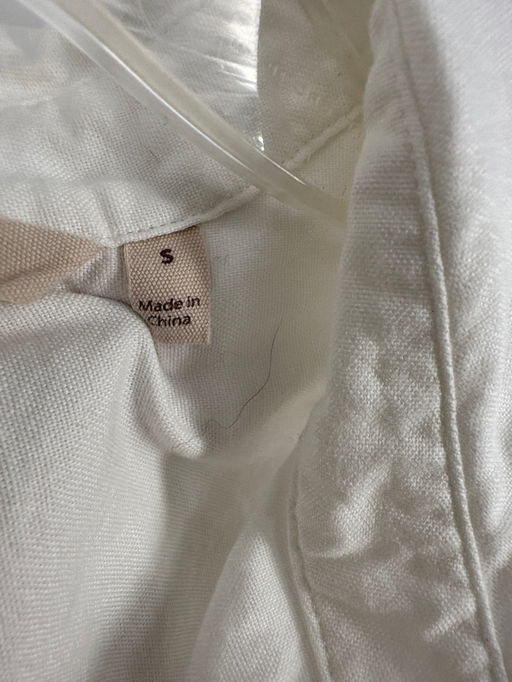 Soft Surroundings White Cotton Pullover Tunic Shirt - Picture 3 of 6
